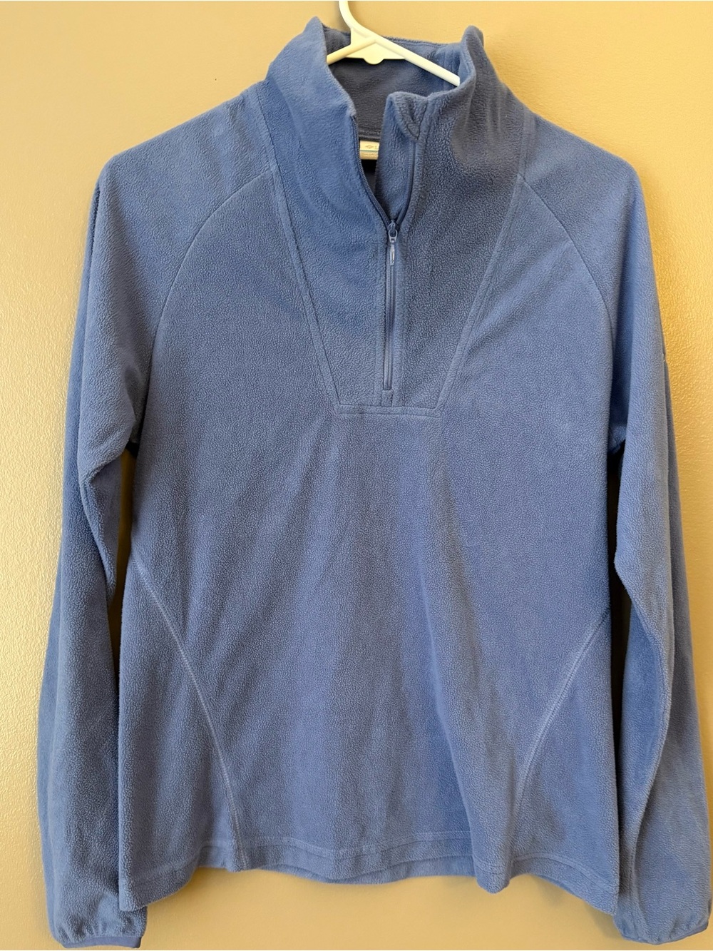Columbia Blue Quarter-Zip Fleece Pullover